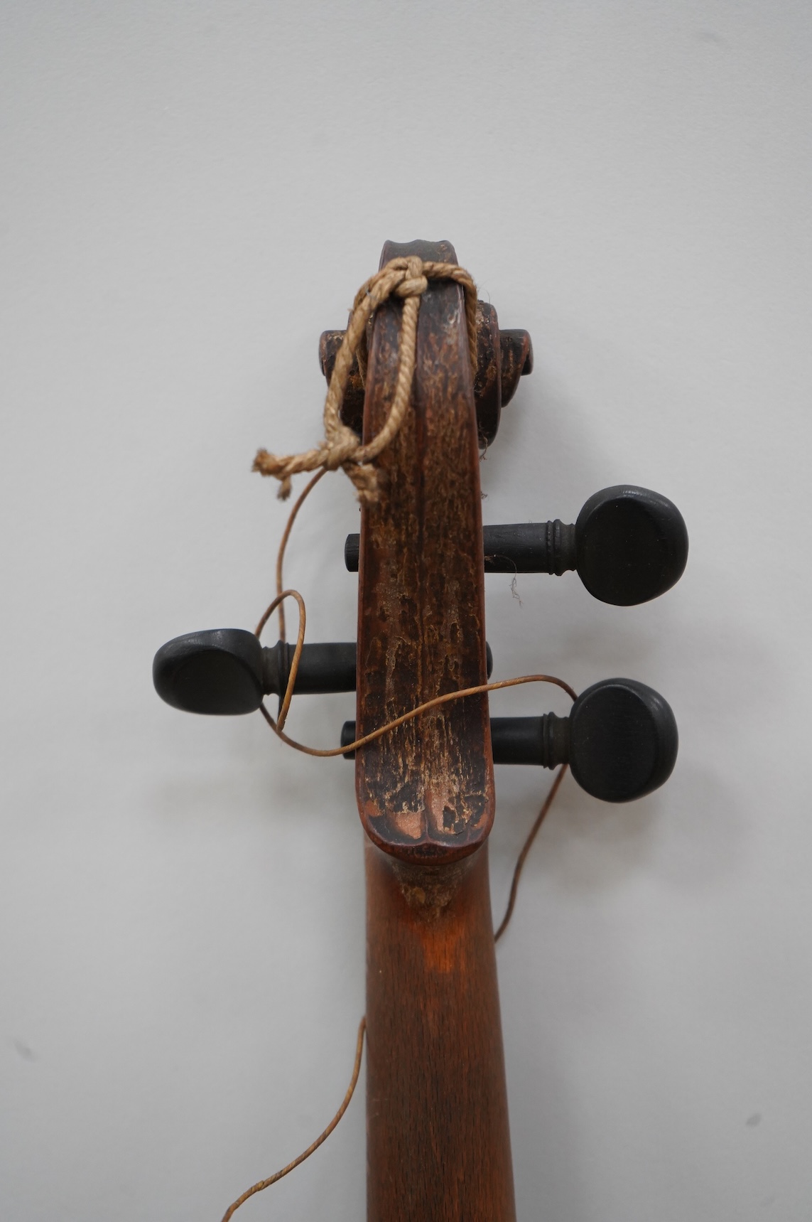 Two 19th / 20th century cased violins